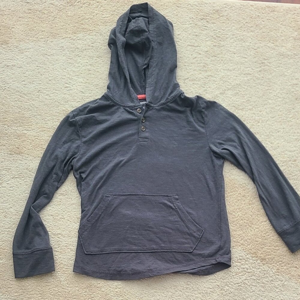 Boy's long sleeve hoodie t-shirt